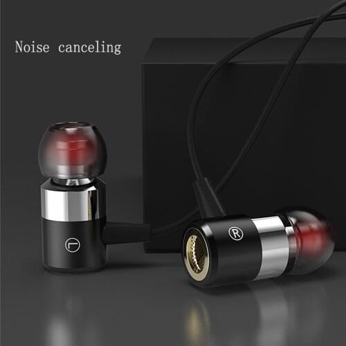 Qijiagu In-Ear Wired Earphones With Microphone Stereo super Bass Earbuds For xiaomi Mobile Phone MP3 MP4 for PC