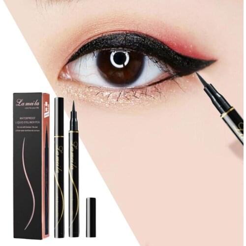 Long-lasting Liquid Eyeliner Pencil Waterproof Fast Dry Black Eye liner Beauty Big Eyes Makeup Tool Smooth Cat Eye Cosmetic Tool
