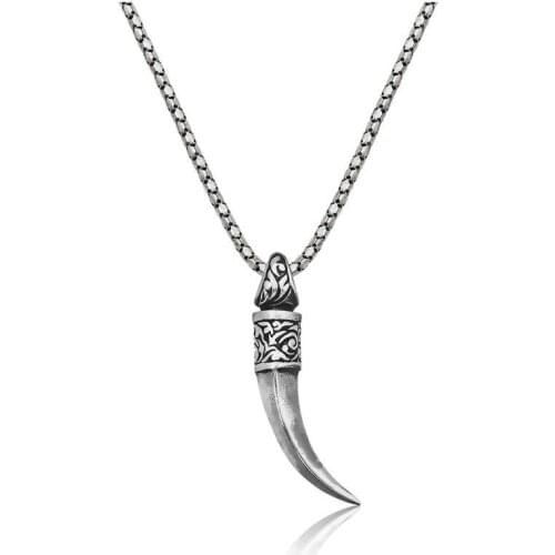 Tevuli 925 Sterling Silver Elephant Female Male Necklace