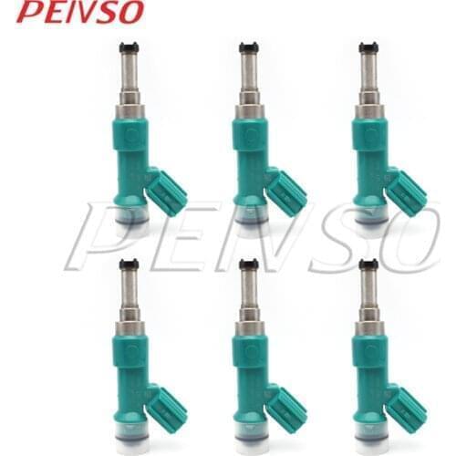 6x 23250-0P010 23209-0P010 fuel injector for TOYOTA NA Camry/Hybrid 11~14 Avalon 2012 Highlander 10~13 Sienna 10~14 3.5L 2GR