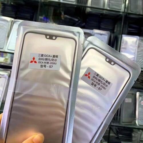 2 PCS Front Glass + OCA A60 A11 A10e A20E A41 A90 A50 A70 A30 A80 for Samsung Touch Screen LCD High Quality Lens Replacement