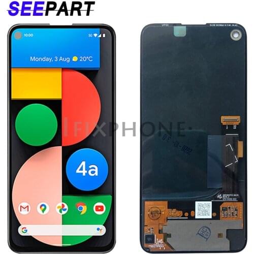 5.81" for Google Pixel 4a LCD Display G025J Display Touch Screen Digitizer Assembly Replacement For Google Pixel 4a lcd pixel 4a