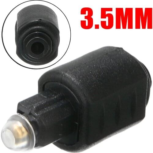 1pc Newest 3.5mm 3.5mm Female Jack Plug to Digital Toslink Male Audio Adapter Mini 3.5mm Female to Male Audio Socket Adaptor