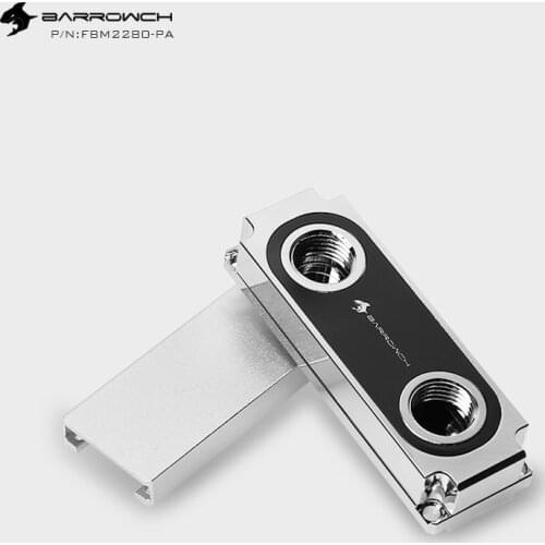 Barrow use for 2280、22110PCIE SATA Brass material M.2 block Water Cooling System Radiator FBM2280-PA
