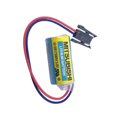 Original NEW ER17330V 3.6V A6BAT MR-BAT PLC Battery Batteries For Mitsubishi Servo A6BAT MRBAT PLC Battery