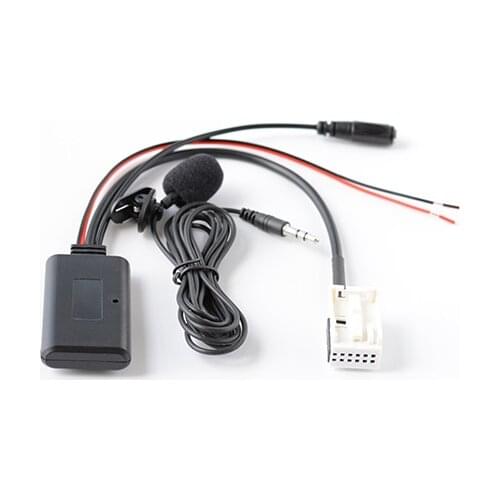 Bluetooth AUX Adapter Wireless Audio Phone Call Handsfree Microphone for Volkswagen V.W Radio RCD110 RCD210 RCD310 RCD510 RNS51