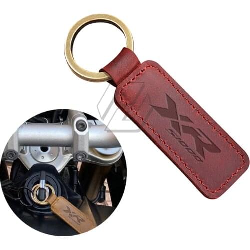 Motorcycle Keychain Cowhide Key Ring Case for BMW Motorrad S1000XR S1000 XR Models