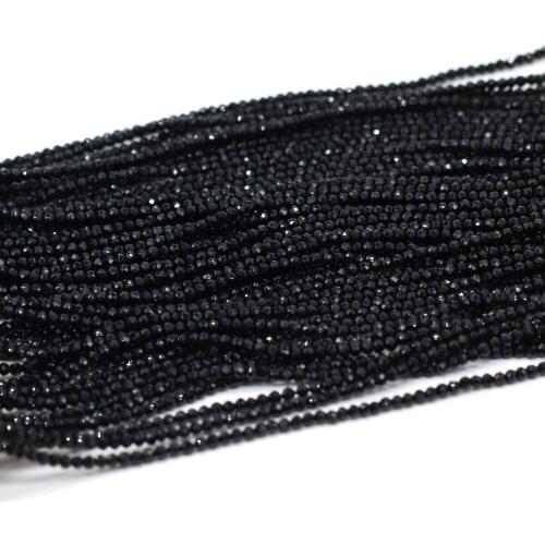 Wholesale Natural Gem Stone Beads 2mm Small Faceted Spinels Loose Beads for Jewelry Making DIY Necklace Bracelet Accessories