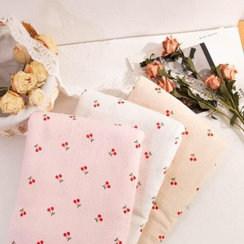 Baby 100% Cotton Printed Fabric Diy Sewing Fabric for Home Textile Skirt Dress Baby Clothes T-shirt DIY Manual Work Cloth Summer