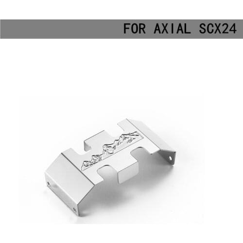 DJ 1/24 Metal Chassis Protection Metal Bottom Protection Simulation Climbing Model Car Axial SCX24 RC Car Accessories rc carros