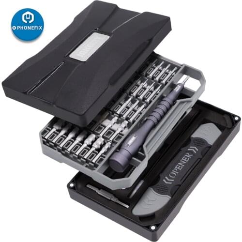 JM-8173 Precision Screwdriver Set Multi-layer Classic Magnetic Screw Driver Bit for iPhone Repair Laptop Tablet PC Opening