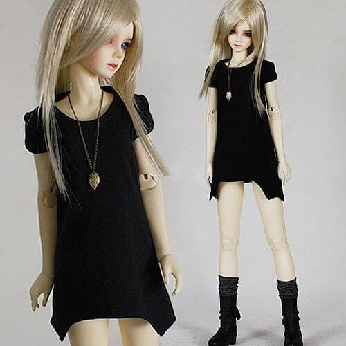 M0177 children handmade toy 1/4 1/3 uncle Doll clothes BJD/SD doll props Accessories Irregular hem bottoming T-shirt 1pcs