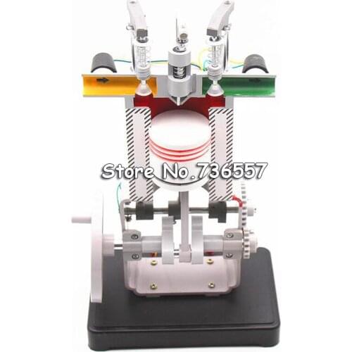 Diesel engine model Working principle of internal combustion engine Physical experiment equipment