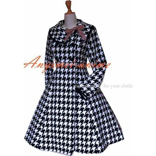 Gothic Lolita Punk Fashion Sweet Coat Jacket Dress Cosplay Costume Tailor-made[CK1196]