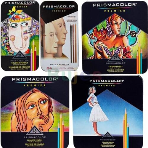 Prismacolor Premier Oily Colored Pencil Set 24/48/72/150 Colors Oil Painting Drawing Art Supplies For Write Drawing Lapis De Cor