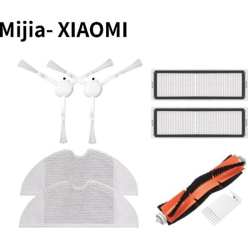 Xiaomi Robot Vacuum Mop 1C Cleaner Parts for Mijia STYTJ01ZHM Dreame F9 Filter Main/Side Brush Mop Brush Water Tank mijia