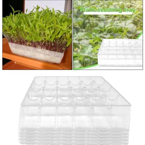 Seedling Starter Trays Seeds Grow Box Nursery Pots for Plants Seedlings