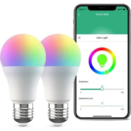 Led Home Color Wifi Alexa Bulb, BroadLink Led Smart Lights