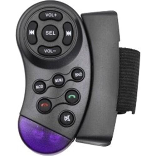 1PC Steering Wheel Wireless Remote Control 11 Buttons for Car CD DVD MP5 Player