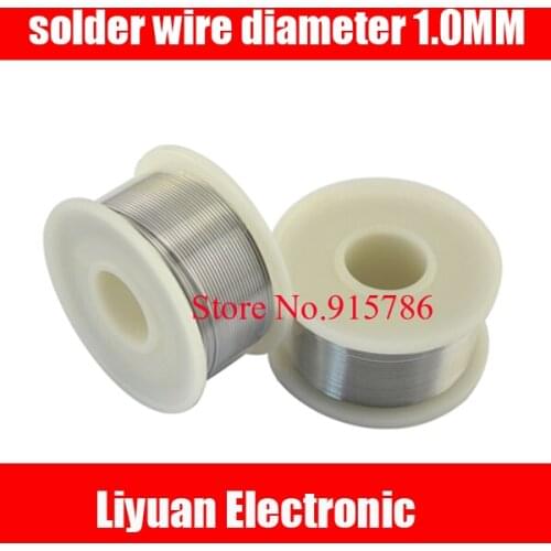 2pcs High quality solder wire diameter 1.0MM / solder cable purity: 63% 100 g