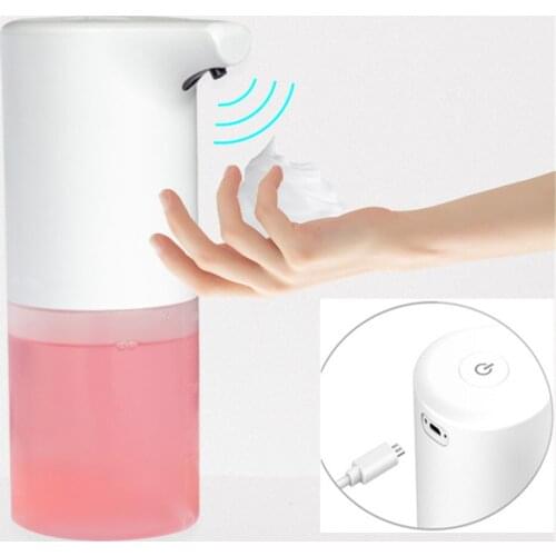 Touchless Automatic Soap Dispenser USB Charging Infrared Induction Sensor Hand Washer Hand Sanitizer Bathroom Accessories