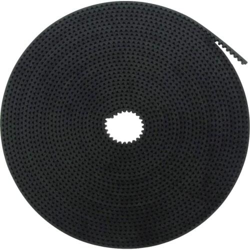 GT2 Open Timing Belt, 5 Meters (16.4 Ft) Length 2mm Pitch 6mm Width Rubber Fiberglass Reinforced for RepRap Prusa i3 3D Printer