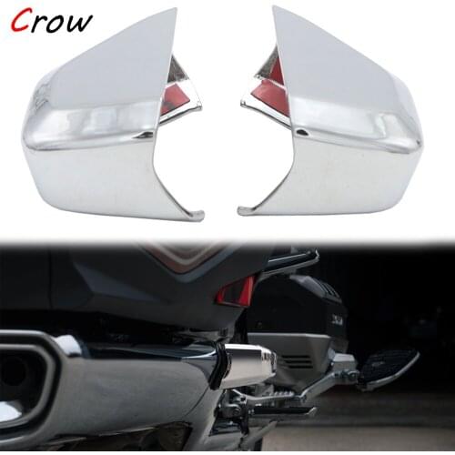 Chrome Motorcycle Saddlebag Guard Covers for HONDA Goldwing GL1800 GL 1800 F6B 2018+ up 2020 2019 Motorcycle Accessories