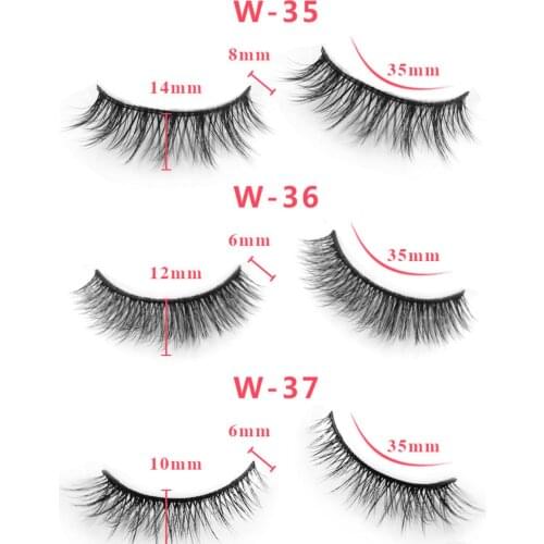 Makeup 3d mink lashes fake 1 pair natural false eyelashes lashes long extension eyelash mink eyelashes for beauty
