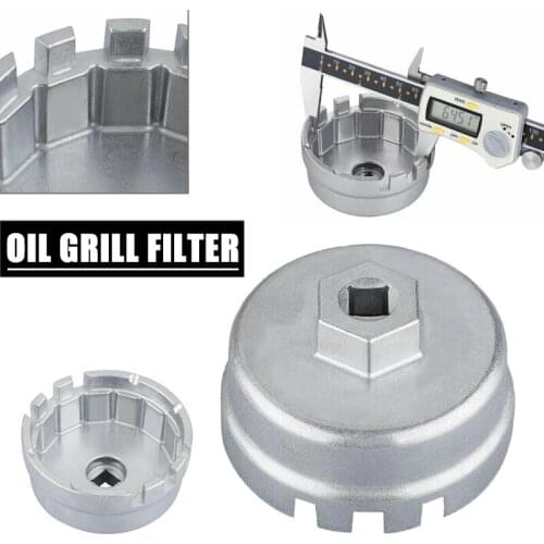 Oil Filter Aluminum Alloy Wrench Filter Element Removal Oil Filter Wrench Hand Tool Garden Repair Tools