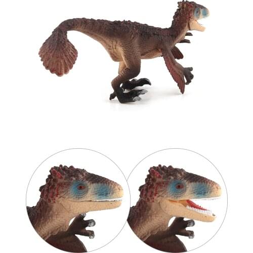 Original Jurassic Dinosaur Model Dinosaur Animals World Utah Raptor Action Figures Collectible Kids Toy