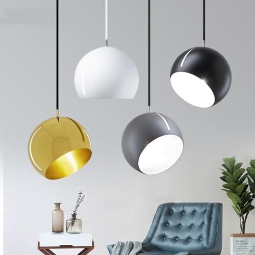 Nordic Pendant Light Modern Kitchen Hanging Lamp Industrial Design Luminaire Restaurant Bedroom Living Room Decor Light Fixtures