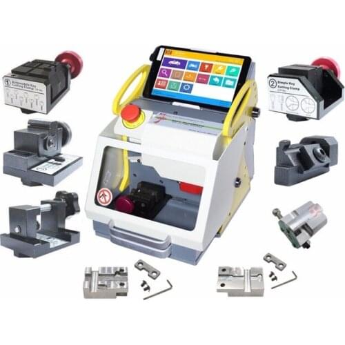 Full Clamp SEC-E9 key cutting machine Modern Car Key Making Machine Professional Key Copy Machine with CE Approved Update Online