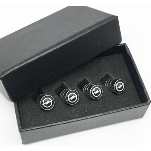ANTINIYA 4 Caps Car Badge Wheel Tire Valves Tyre Air Caps case For OPEL Corsa Insignia Astra Antara Meriva Car Accessories