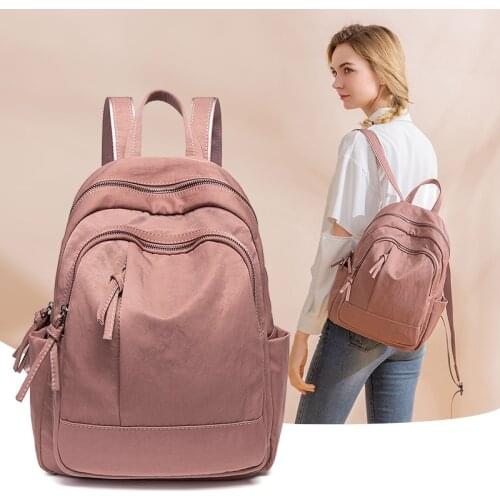 Fashion Anti-Theft Women Backpacks Famous Brand High Quality Waterproof Oxford Female Bag Ladies Large Capacity Knapsack