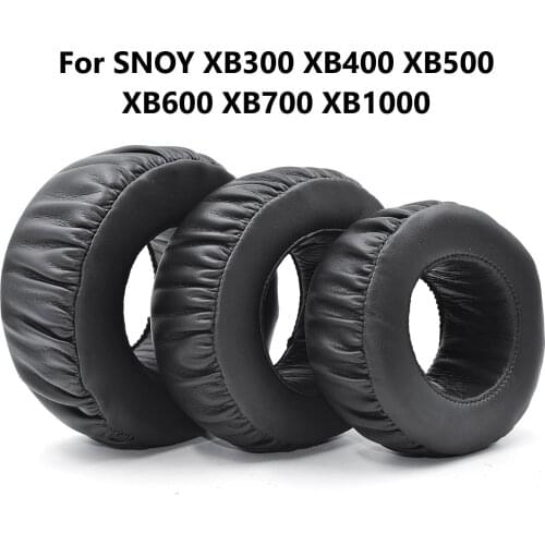 Replacemet Earpads for SNOY XB300 XB400 XB500 XB600 XB700 Protein Leather Earpads Cushion for Sony XB1000 XB800 XB920 X10 X920