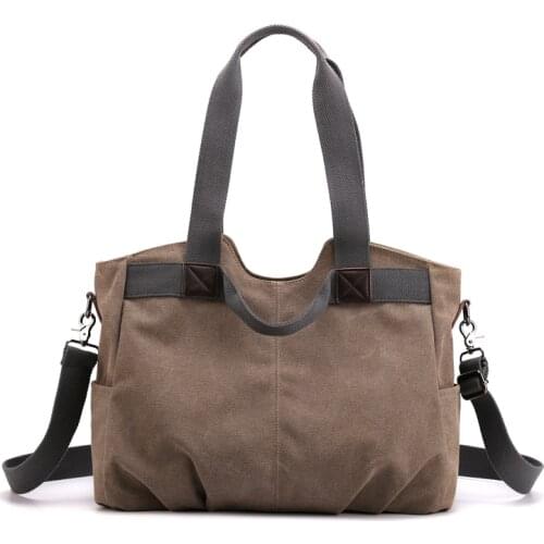New Fashion Messenger Bag Womens Shoulder Bag Canvas Handbag Large Capacity Fashion Womens Single Shoulder Bag Tote Women Bag