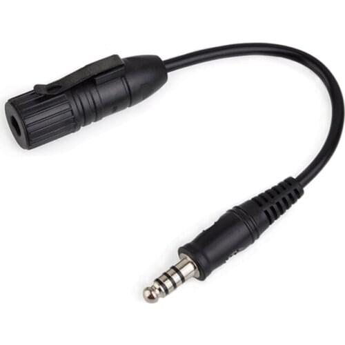 Transfer Element PTT Or Element Earphone Airsoft Militry Wiring transform Adapter Full Series Headset And PTT Accessories Z145