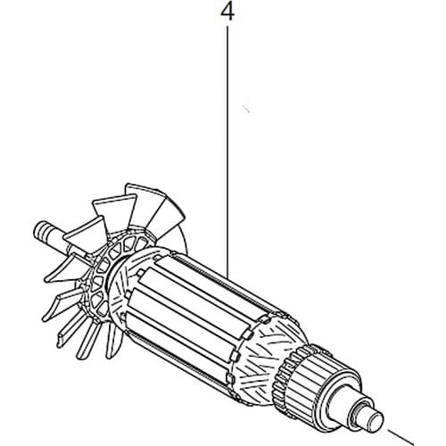 ARMATURE 220V-240V Rotor 515828-8 Replace For Makita M0900B