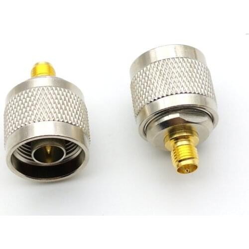 20PCS COPPER RP SMA Female Jack to N Type Male Plug RF Coaxial Adapter