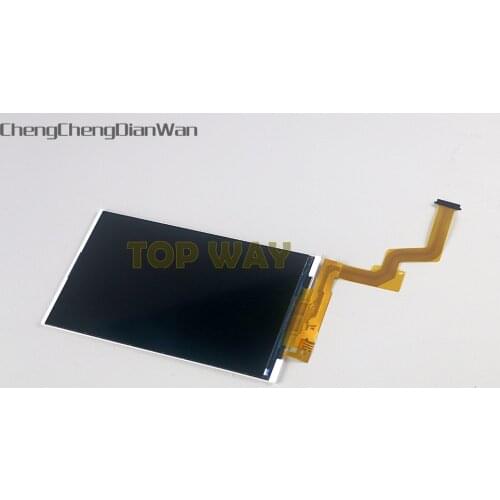 ChengChengDianWan For Nintend NEW 2DS XL LL for new 2ds xl ll upper top lcd screen display original new repair parts 3pcs/lot