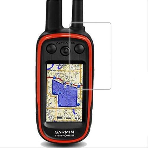 3pc PET Clear Screen Protector Cover Protective Film Guard For Garmin Alpha 100 TRI-TRONICS Handheld GPS Navigator Tracker