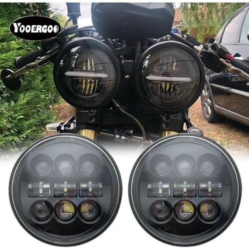 5.75 inch led headlight Hi/Low beam for Triumph Rocket iii 3 & Speed Triple & Street Triple & Thunde 5 3/4" projector