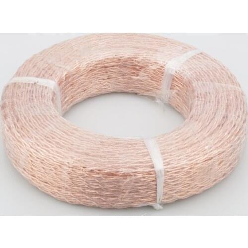 Audiocrast 3TC Pure Copper Audio Wire For DIY RCA Analogue Phono interconnect cable Balanced Cable HI-End HIFI Bulk Wire