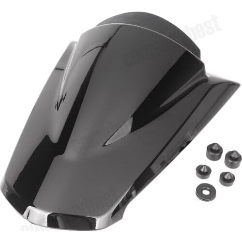 Motorcycle ABS Plastic Rear Seat Cover Cowl Fairing Protector w/ Mounting Bolts for Kawasaki Ninja 250R 2008-2010 2011 2012
