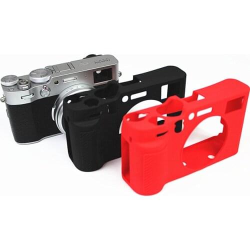 Suitable for Fuji x100v camera bag silicone cover x100v protective cover x100v shell handle thickening