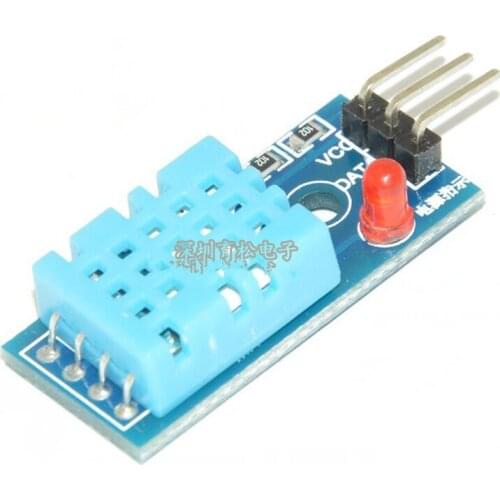Single bus digital temperature and humidity sensor DHT11 module electronic building block with wire YS-31
