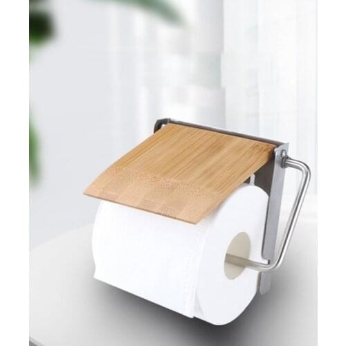 Fashionstainless Steel Wall Toilet Paper Roll Holder Silver Self Toilet Paper Holder For Bathroom Stick Wall Towel Rack