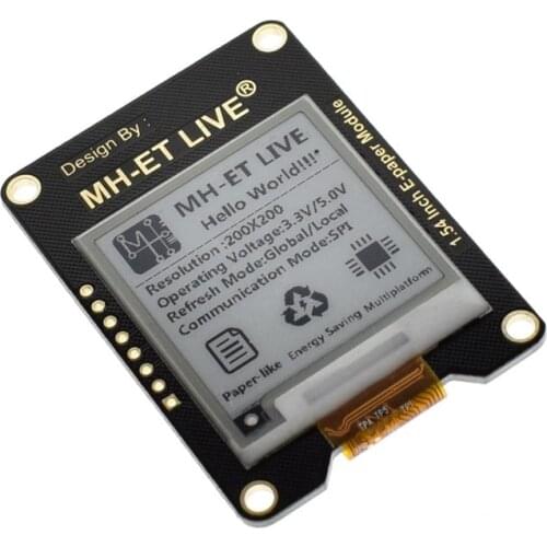 Thinary 1.54 Inch Epaper Module E-paper E-Ink EInk Display Screen SPI Support Global/Part For Arduino STM raspberry pi ESP32