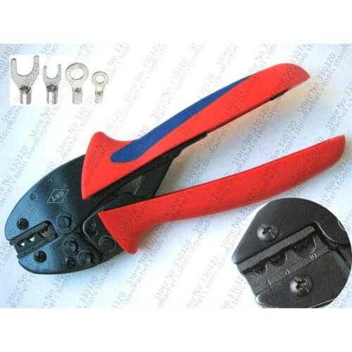 S-102 ratchet crimping tool for 4-10mm2 non-insulated cable terminal crimping clamp