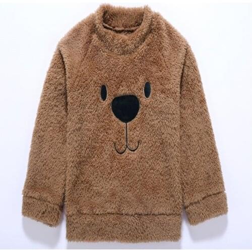 Cute Toddler Baby Sweater Girls Boys Animal Pattern Pullover Long Sleeve Tops Clothes Winter Warm Kids Sweater 1-5Y